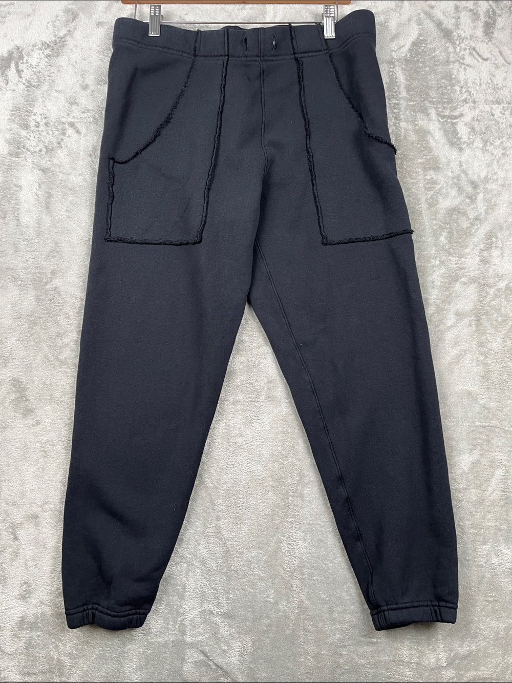 NEW Frank & Eileen S 100% Cotton Tee LAB Women's Blue Joggers Made in USA FLAW